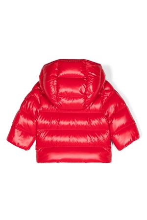 bomber in piuma d'oca rosso MONCLER KIDS | J29511A0002768950455